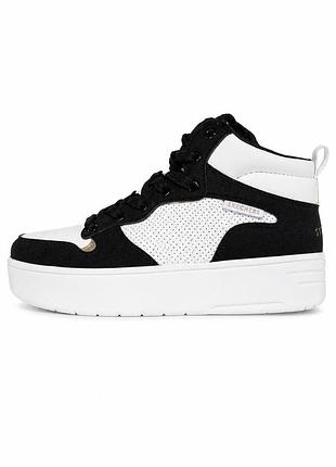 Оригінальні підліткові високі кросівки skechers street los angeles р 34, 35