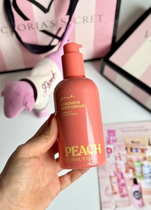 Лосьйон для тіла з шиммером peach victoria’s secret