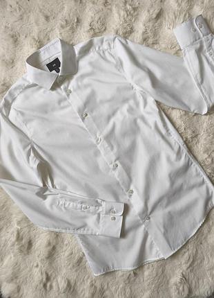 Сорочка чоловіча біла h&m