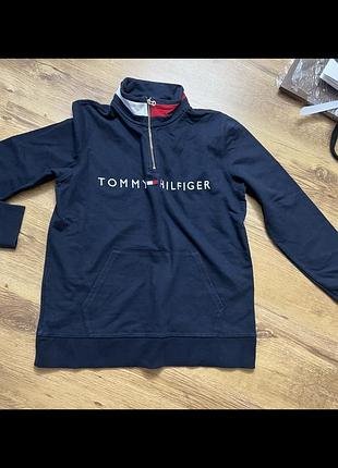Худи, худі, реглан, світшот, свитшот, пуловер tommy hilfiger розмір с оригінал