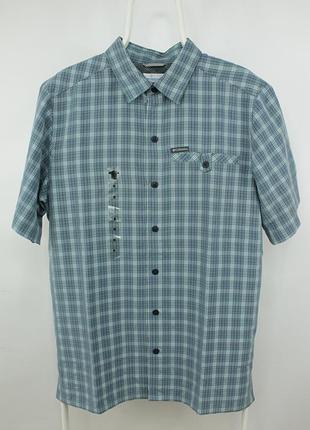 Качественная брендовая рубашка теннисика columbia modal blend short sleeve shirt men’s