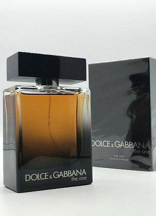 💼 якісна чоловіча туалетна вода dolce&gabbana the one for men (дольче габбана зе ван фо мен) 100 мл. східно-пряний аромат