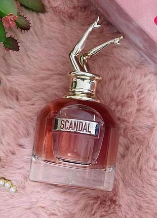 👑 стойкий женский парфюм jean paul gaultier scandal (жан поль готье скандал) 80 мл. качественный сладко-цветочный аромат