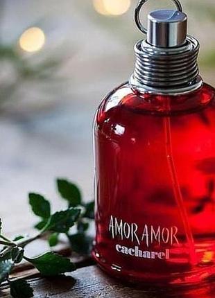 🔥 стойкая женская туалетная вода cacharel amor amor l'eau (кашарель амор амор ле) 100 мл. фруктово-цветочный аромат