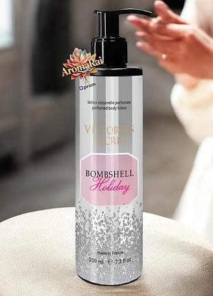 💖 без липкости! лосьон для тела victoria’s secret bombshell holiday 200 мл