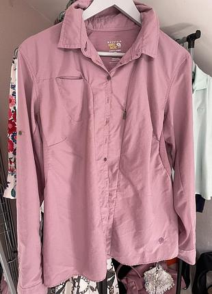 Трекінгова жіноча сорочка mountain hardwear canyon ls shirt (розмір l / 12)