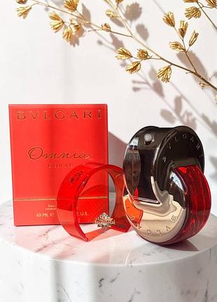 🌸 жіноча туалетна вода bvlgari omnia coral (булгарі омнія корал) 65 мл квіткові фруктові свіжі легкі стійкі шлейфові
