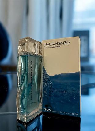 🌊 топовая мужская туалетная вода kenzo l'eau par kenzo pour homme (кэнзо ле пар кензо пур хом) 100 мл свежий цитрусовый аромат