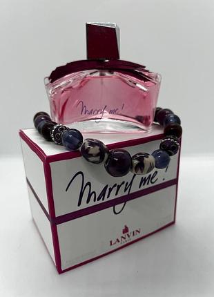 💍 якісний аромат щастя жіноча парфумована вода lanvin marry me (ланвін меррі мі) 75 мл стійкий квітковий аромат