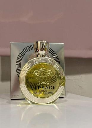 🔥 стійка жіноча парфумована вода versace eros pour femme (версаче ерос пур фэм) 100 мл. цитрусово-квітковий аромат