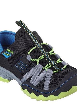 Детские летние кроссовки-сандалии skechers skx