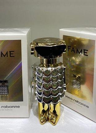 🌟 стійка жіноча парфумована вода paco rabanne fame (пако рабан фейм) 100 мл деревинно-квітковий аромат