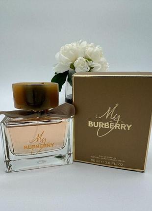 🔥 стойкая женская парфюмированная вода burberry my burberry (берберри май берберри) 90 мл