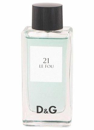 🔥 якісна чоловіча парфумована вода dolce gabbana le fou 21 (дольче габбана ле фу 21) 100 мл стійкий східно-пряний аромат