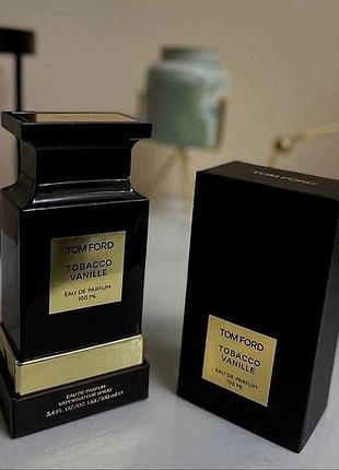 🔥сша. унісекс парфумована вода tom ford tobacco vanille (том форд тобако ваніл) 100 мл. стійкий аромат із нотами тютюну та ванілі