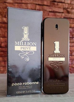 🔥 чоловіча парфумована вода paco rabanne 1 million prive (пако рабан 1 мільйон пріве) 100 мл східно-деревний аромат з тютюном