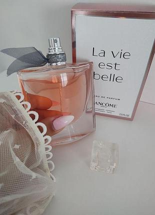 🌸 якісна жіноча парфумована вода la vie est belle lancome (ла ві ест белль ланком) 75 мл. стійкий солодко-квітковий аромат