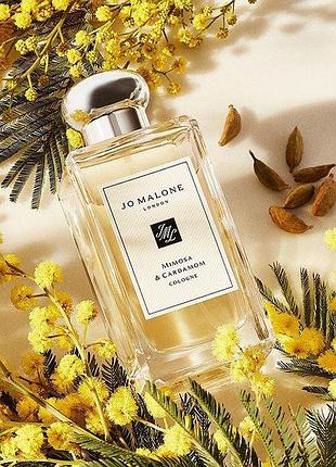 💛 стойкий женский парфюм jo malone london mimosa cardamom (джо малон мимоза кардамон) 100 мл восточно-цветочный аромат