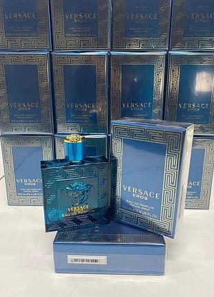 🔥 versace eros edp 100 мл чоловічі парфуми – деревинно-східні, стійкі, шлейфові | хіт продажів