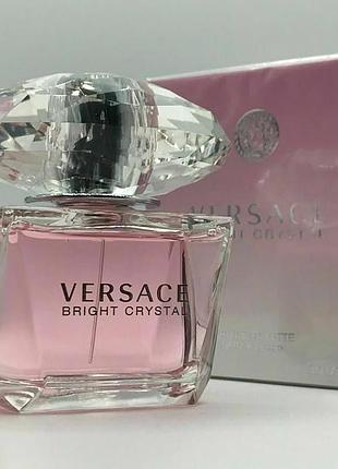 🔥 versace bright crystal edt 90 мл жіноча туалетна вода – квітково-фруктові, свіжі, легкі, шлейфові