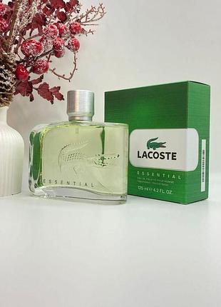 🔥 чоловіча туалетна вода lacoste essential (лакоста ессеншл) 125 мл. стікий свіжий, водно-цитрусовий аромат