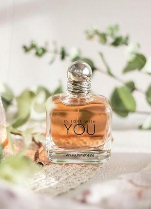 💖 женская парфюмированная вода giorgio armani emporio armani because it’s you (бикоз итс ю) стойкий фруктово-цветочный аромат