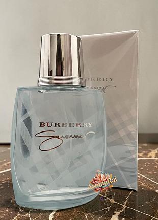🌊 топовая мужская туалетная вода burberry summer (берберри саммер) 100 мл стойкий древесно-водный аромат