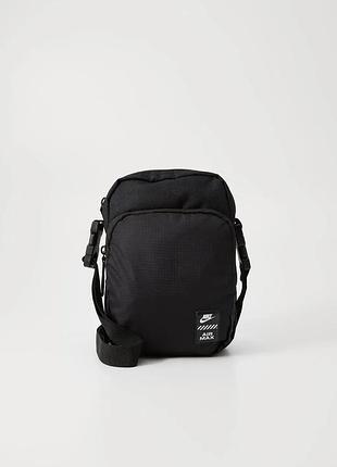 Сумка через плече оригінал nike air max чорного кольору