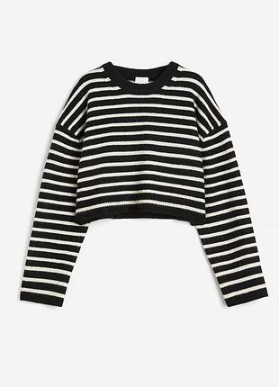 Класний вкорочений светр h&m🌿