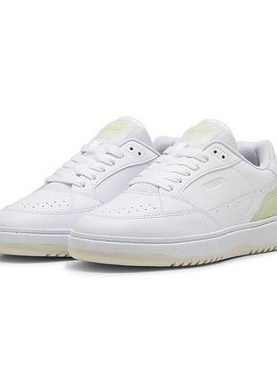 Кросівки puma doublecourt summer white натуральна шкіра