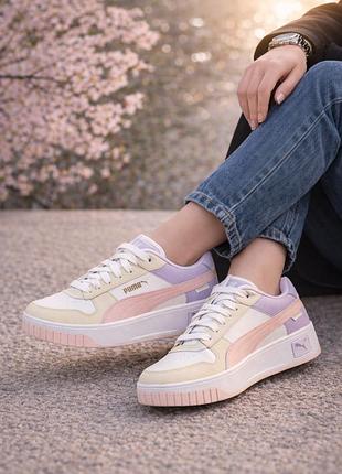 Женские кроссовки puma carina street,хит сезона