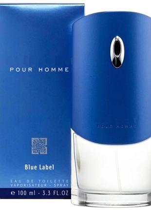 Pour homme blue label туалетная вода 100 ml. (пур хом блю лейбл)