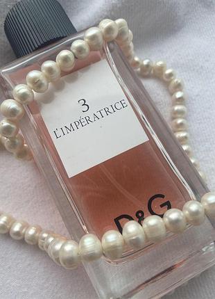 💖 стійка жіноча парфумована вода dolce & gabbana d&g anthology 3 l’impératrice (дольче габбана 3 імператриця) 100 мл