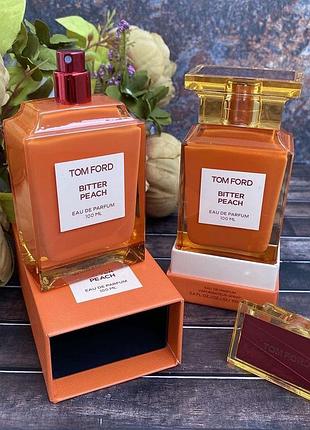 🔥 стойкая женская парфюмированная вода tom ford bitter peach (том форд биттер пич) 100 мл. восточно-фруктовый аромат