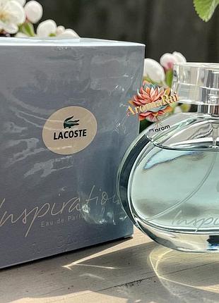 🌸 топовый женский парфюм lacoste inspiration (лакост инспирейшн) 75 мл стойкий аромат с ванилью и мускусом