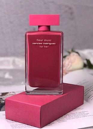 💖 женская парфюмированная вода narciso rodriguez fleur musc (нарциссо родригез флер муск) 100 мл. стойкий цветочный аромат
