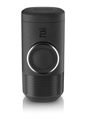 Портативная эспрессо-кофеварка wacaco minipresso ns2, механическая, для капсул, черный