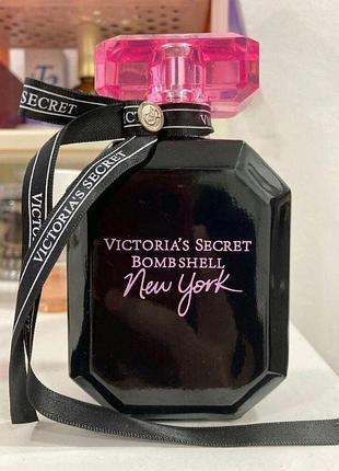 🔥 стойка женская парфюмированная вода victoria's secret bombshell new york (виктория’с сикрет бомбшел нью-йорк) 100 мл