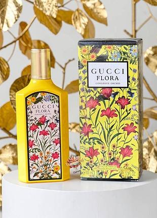 🌸 женский парфюм gucci flora gorgeous orchid (гуччи флора горджес орхид) 100 мл цветочные сладкие нежные стойкие шлейфовые