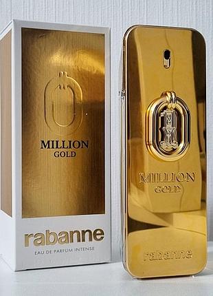 🔥 мужская парфюмированная вода rabanne million gold (рабане миллион голд) 100 мл. стойкий древесно-фужерный аромат