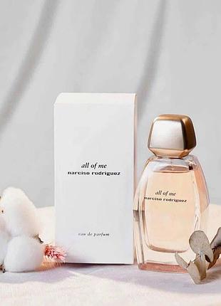 🤍 современный женский парфюм narciso rodriguez all of me (нарциссо родигес олл оф мэ) 100 мл. стойкий цветочный аромат