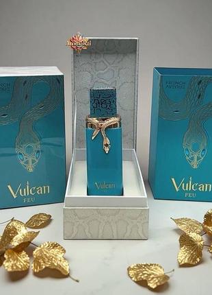 Унісекс парфум french avenue vulcan feu (френч авеню вулкан фьо) 100 мл квіткові фруктові пряні солодкі стійкі шлейфові