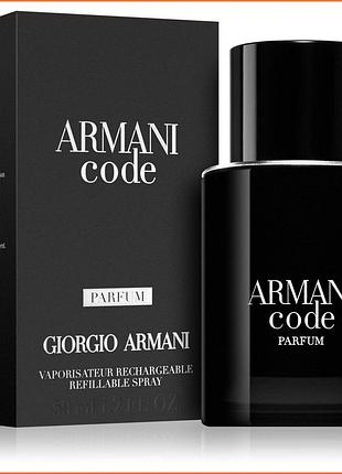 Армани блэк код парфюм - giorgio armani black code parfum духи 125 ml.