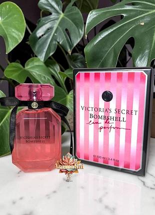 Качественная женская парфюмированная вода victoria’s secret bombshell (виктория сикрет бомбшелл) 100 мл. стойкий фруктовый аромат