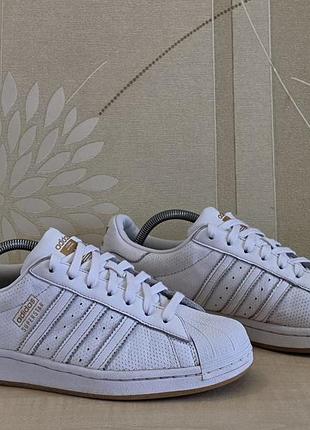 Мужские кроссовки оригинал adidas superstar размер 43 1/3