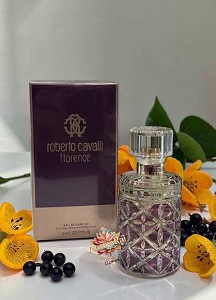 🌸 топ женский парфюм roberto cavalli florence (роберто кавалли флоренс) 75 мл амброво-шипровый аромат с нотами мандарина