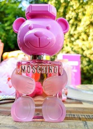 🔥 парфюмированная вода для женщин moschino toy 2 bubble gum (москино тот 2 бабл гам) 100 мл. стойкий цветочно-фруктовый аромат