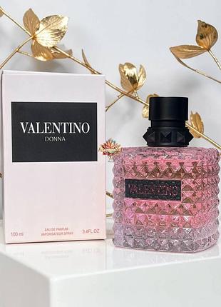🌹 женская парфюмированная вода valentino donna (валентино донна) 100 мл цветочные восточные сладкие стойкие шлейфовые