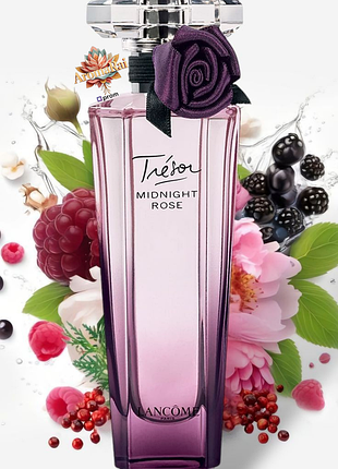 🌹 женские духи lancome tresor midnight rose edp (ланком трезор миднайт роуз) 75 мл древесные цветочные мускусные сладкие стойкие