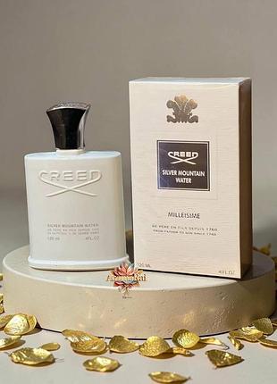 Унісекс парфумована вода creed silver mountain water edp (крід сільвер маунтін вотер) 120 мл свіжі цитрусові стійкі шлейфові